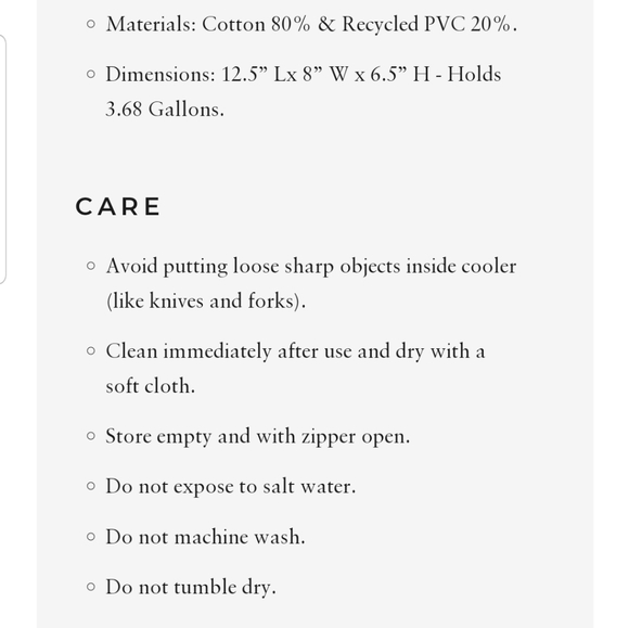 NWT Business & Pleasure Lunch cooler - Picture 6 of 6